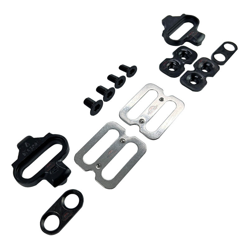 Zapatillas Sio Sm Mtb + Pedales Exustar Pm211-01 Mtb