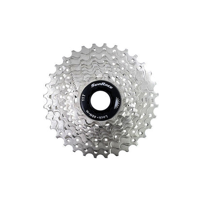 Pacha Cassette Sunrace Ruta 10v 11/32 Cantidad Máxima De Dientes 32 Cantidad Mínima De Dientes 11 Color Plateado