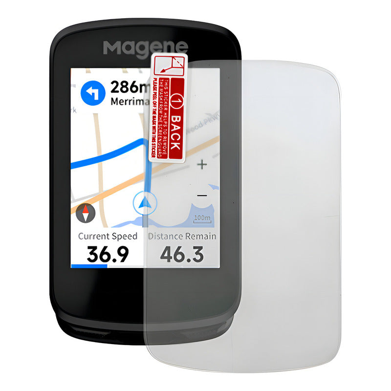 Protector Pantalla Transparente Magene C606 Para Ciclocomputador Gps Ciclismo