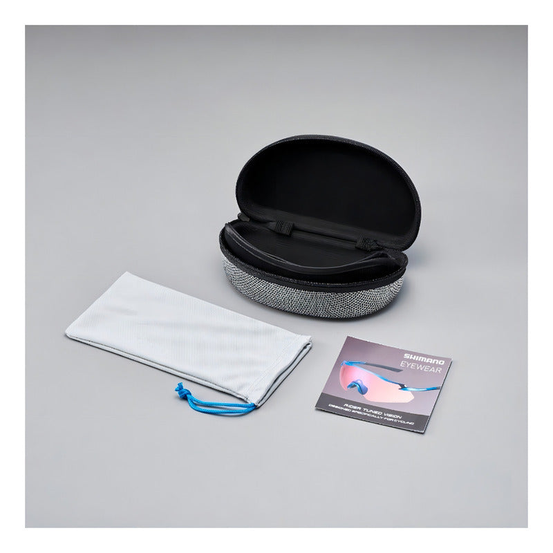 Gafas Shimano Technium Ce-tcnm1-gr Ridescape, Color Azul, Marco, Lente Azul, Color Espejo