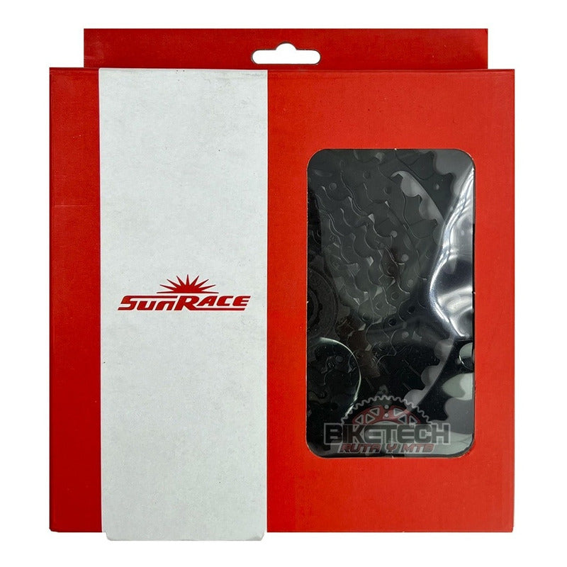 Pacha Cassette Mtb Sunrace Cs-m980 11/42t 9 Velocidades - Negro - 11 - 42