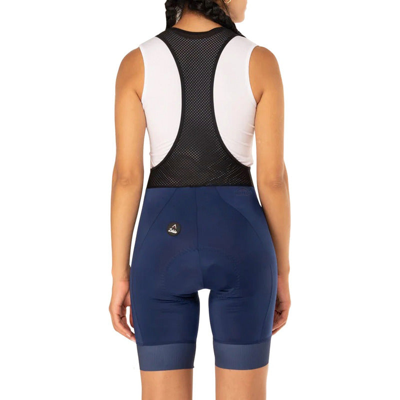 Licra Pantaloneta Con Badana Ciclismo Zerie Mujer Tirantas
