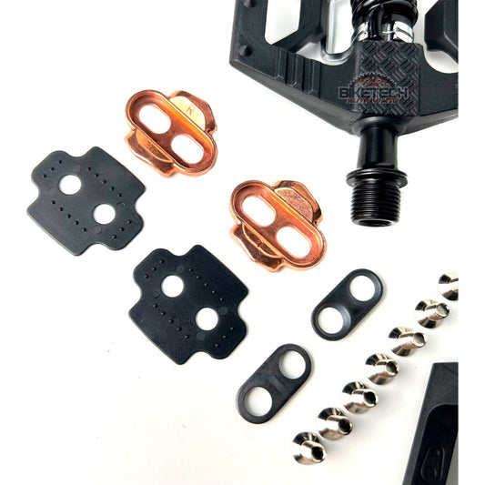 Pedales Bicicleta Crank Brothers Doble Propósito Montaña Mtb Negro