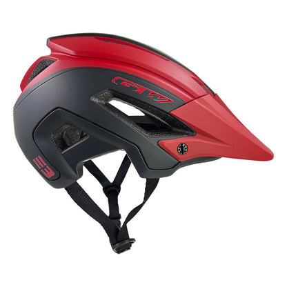 Casco Bicicleta Gw E3 Negro Rojo Enduro Mtb