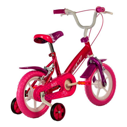Bicicleta Niña Rin 12 Gw Bugs Con Rueda Auxiliar