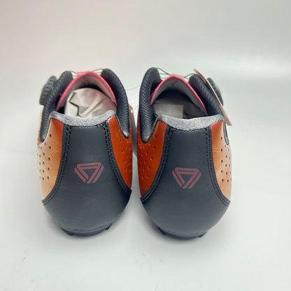 Zapatillas Ciclismo Gw Bicicleta De Ruta Doble Boa Burgundy