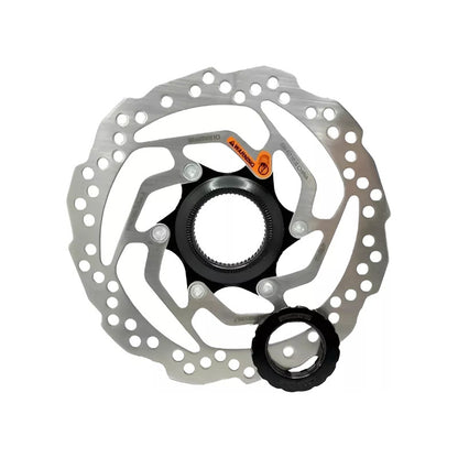 Disco De Freno De Rotor Shimano Rt10 De 160 Mm Con Bloqueo Central