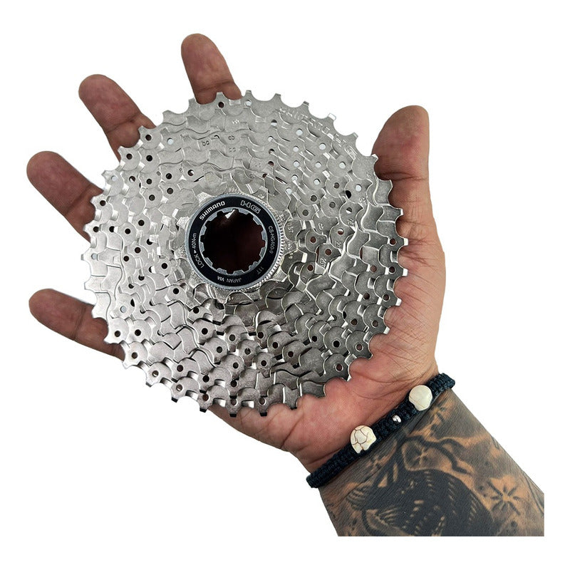 Pacha Shimano 9 Vel 11-34 Hg400 Alivio / Acera - Negro - 9 - 34