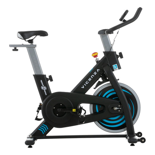 Bicicleta De Spinning Sportfitness Vicenza 2.0 Negra Negro