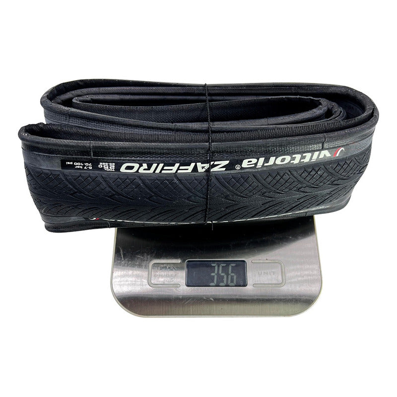 Llanta Ruta Vittoria Zaffiro Pro Plegable 700x25 Duradera Negro