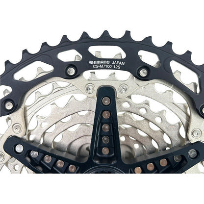 Cassette Pacha Shimano Slx M7100 12 Vel 10-51 Plateado