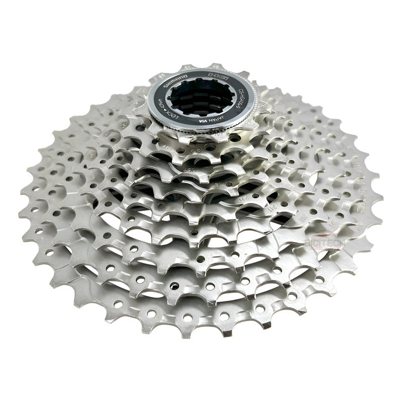 Pacha Cassette Shimano 12-36 Hg400 9v Con Cadena Kmc X9 Gris 12 36