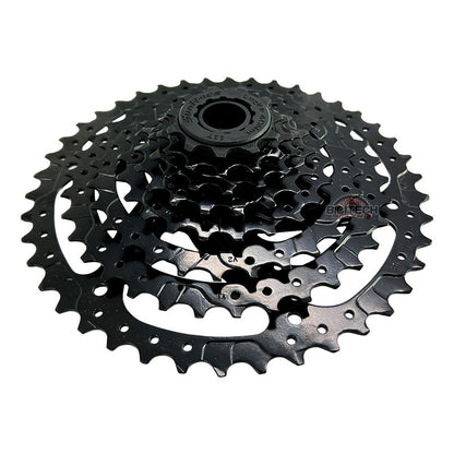 Pacha 8 Velocidades Sunrace M680. 11-42 + Cadena Kmc X8 Mtb Negro