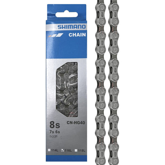 Cadena Cadenilla Shimano Hg40 Para Bicicleta 6/7/8 Vel.