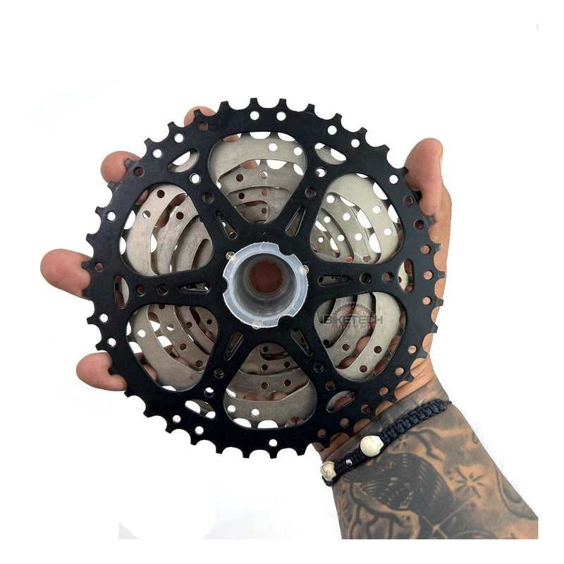 Pacha De 8 Velocidades Gw 11-40 Casette 8v Mtb - Cromado - 11 - 40