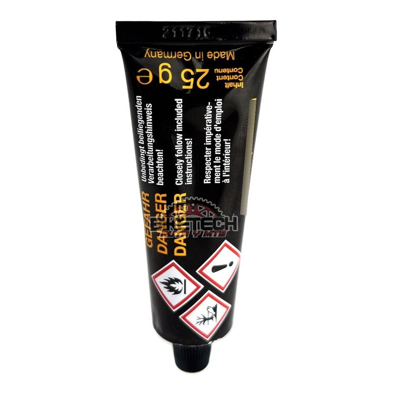 Pegante Continental Tubular Bicicleta Para Rin Carbono 25 Gr Negro