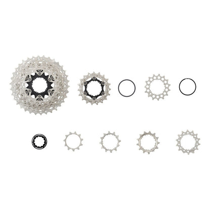 Cassette Pacha Shimano Ruta Ultegra R8100 12 Vel 11-34 - Gris - 11 - 34 Plateado