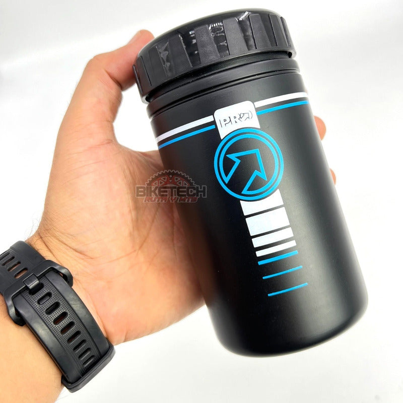 Botella Caramañola Portaherramienta Pro 500ml Bidon Ciclismo Negro
