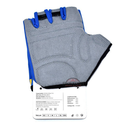 Guantes Bicicleta Gw Cortos Mtb Y Ruta Talla M