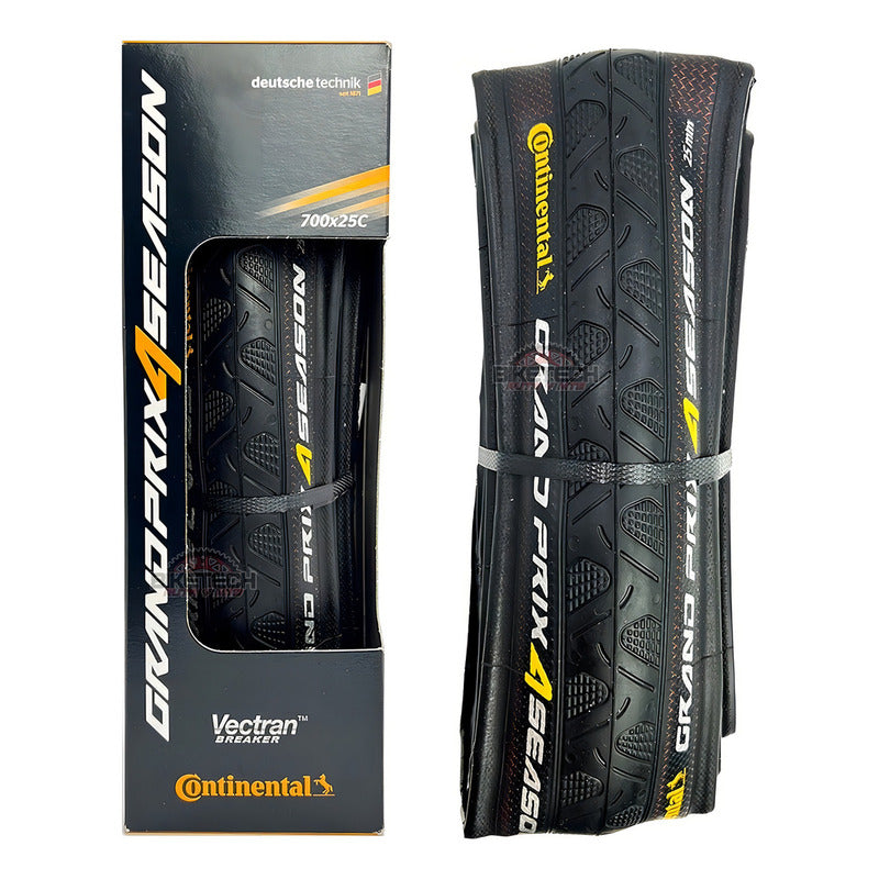 Llanta Continental Grand Prix 4 Season 700x25c Plegable Ruta