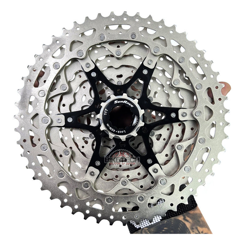 Pacha Sunrace Ms2 10v 11-51 Compatible Shimano Mtb - Cromado - 11 - 51