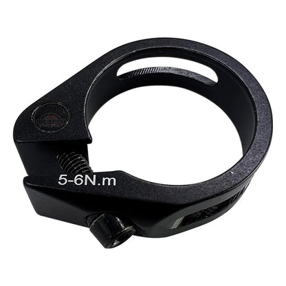 Abrazadera Para Sillín Gw At 620  En Aluminio 34.9mm Negro