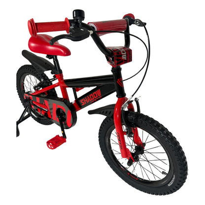 Bicicleta Gw Shadow 16 Niño Niña Ruedas Auxiliares Infantil