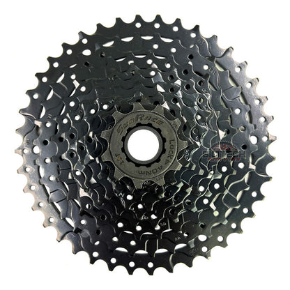 Pacha De 9 Velocidades Sunrace M98 11-40 Cassette Mtb - Negro - 11 - 40
