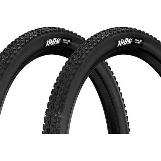 2 Llantas Maxxis Ikon 26*2.20 65tpi Mtb X2 Negro