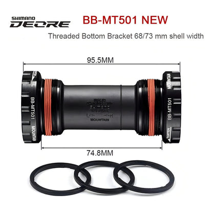 Caja Pedalera Shimano Deore Mt501 1.37x24 Mtb Hollowtech 2