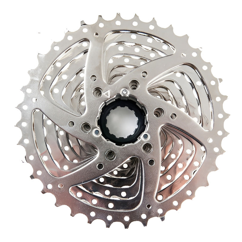 Pacha 9v M98 Sunrace 11-36t Compatible Shimano Bicicleta Velocidad Plateado