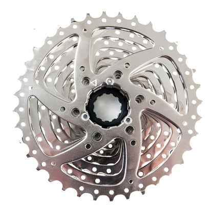 Pacha 9v M98 Sunrace 11-36t Compatible Shimano Bicicleta Velocidad Plateado