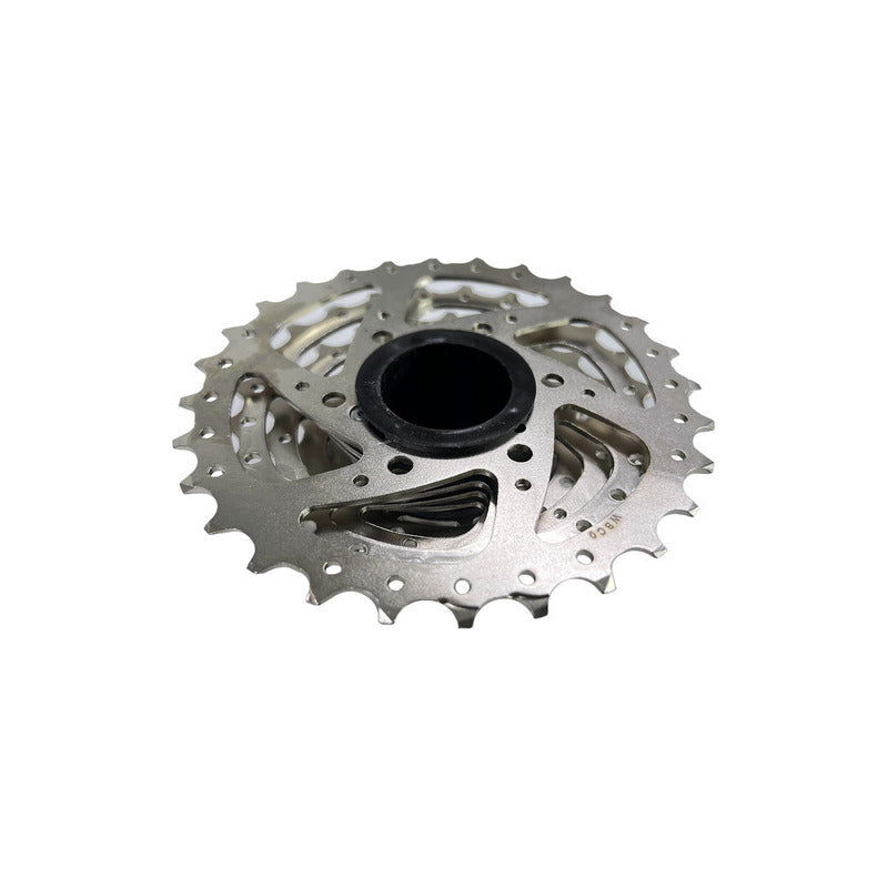 Cassette Ruta 9 Velocidades Sunrace M96 11-28 Dientes Acero Plateado