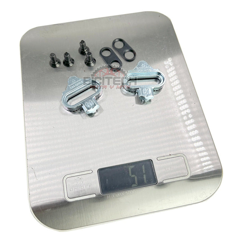 Calas Chocles Pedales Shimano Sh56 Bicicleta Mtb Inoxidables