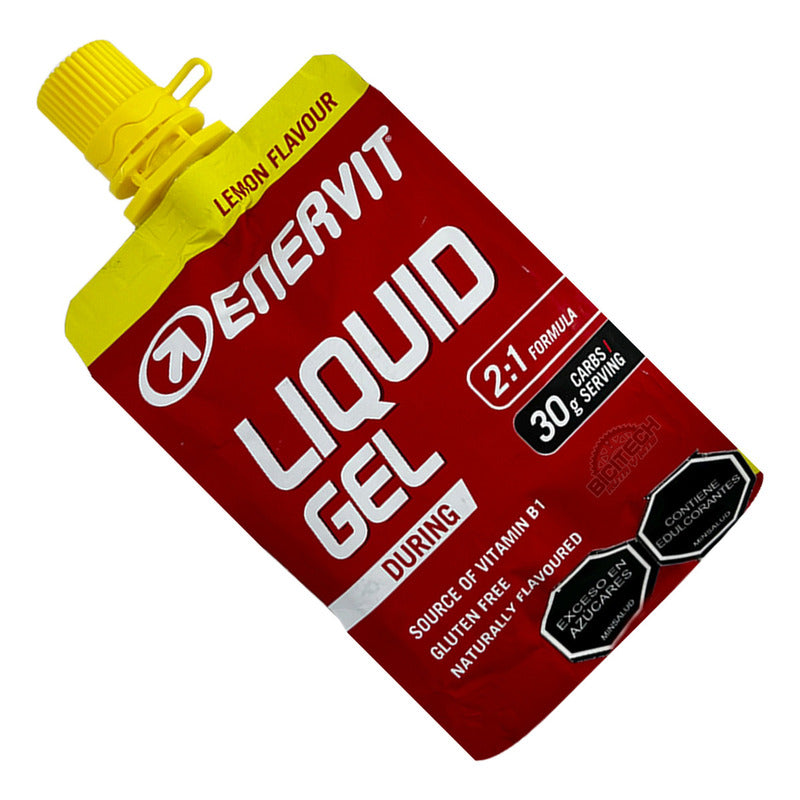 Gel Deportivo Hidratante Enervit 60ml Limón Vegano Sin Gluten