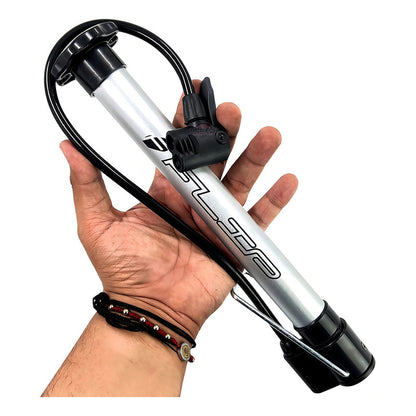 Inflador Manual Flip 320q Bicicleta Moto Schrader Presta 120 Psi
