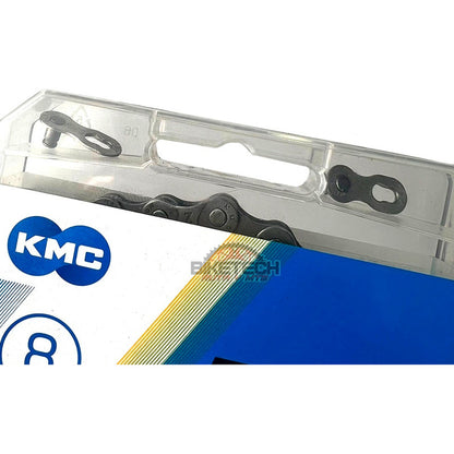 Pacha Gw 8v Cassette + Cadenilla 8v Kmc Z8 Bicicleta Mtb Negro 11 40