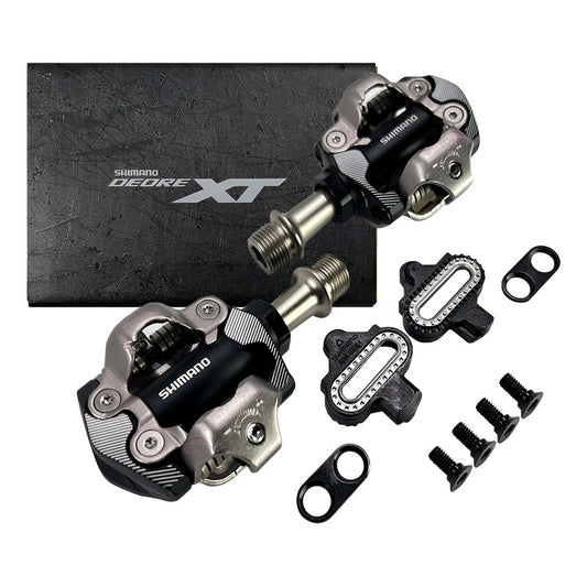 Pedales Para Bicicleta Mtb Shimano Deore Xt M8100 Spd Negro