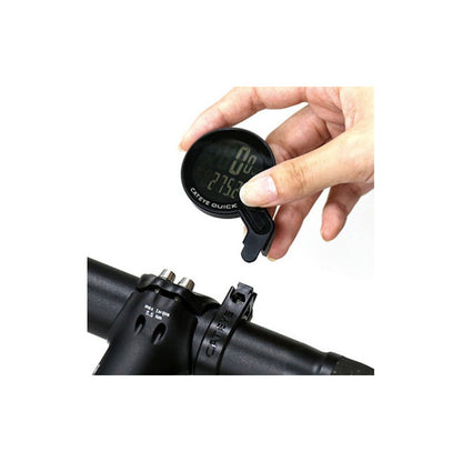 Velocímetro Cateye Cc-rs100w Quick Inalambrico 7 Funciones Color Negro