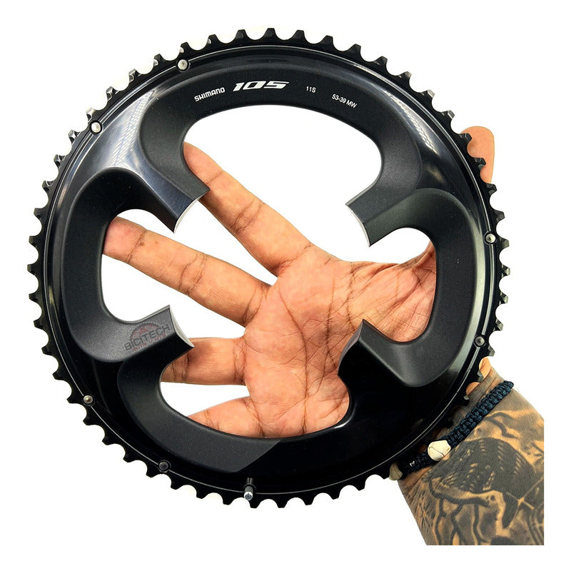 Coronilla Plato Shimano 105 R7000 11v 2x11  Biplato 53 52 50