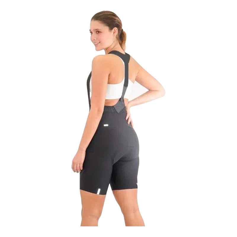 Licra Pantaloneta Ciclismo Safetti Mujer Con Cargaderas
