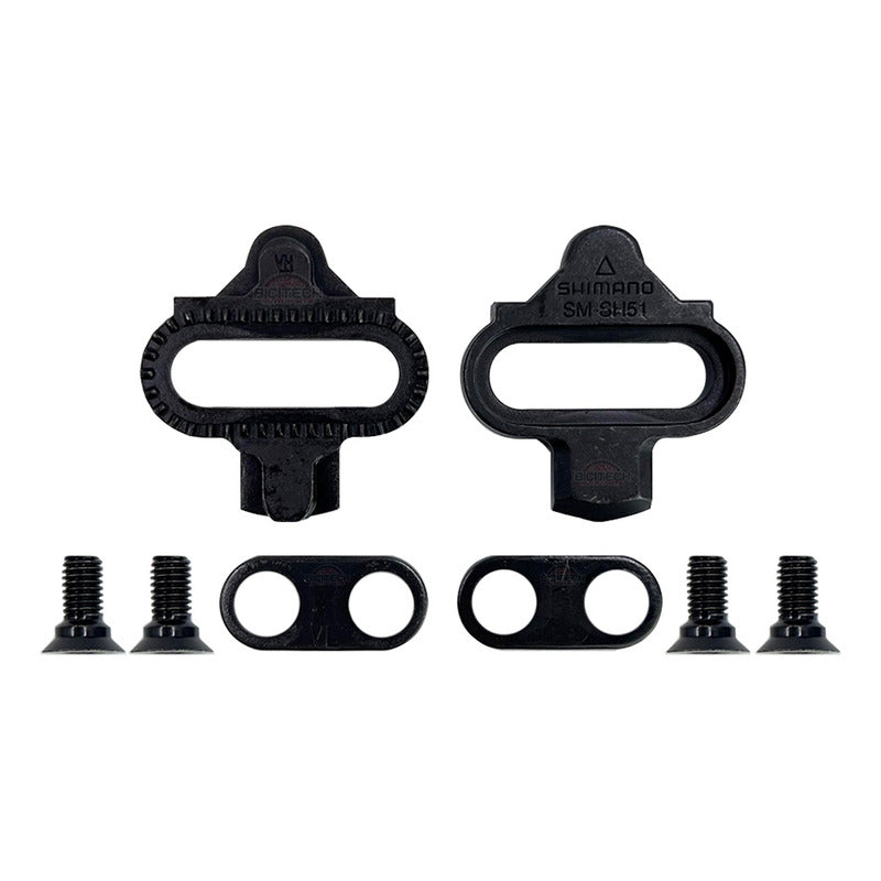 Pedales Bicicleta Mtb Shimano Me 700 Doble Cara Negro