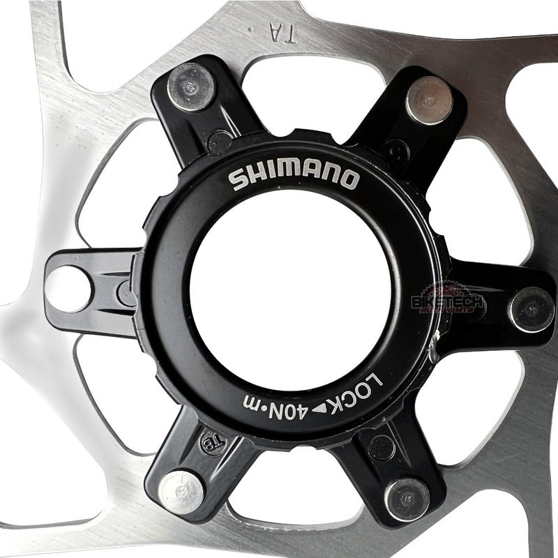 Disco Shimano Rt64 Deore 160mm Center Lock Negro
