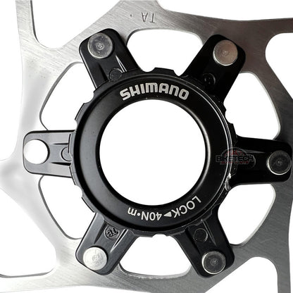 Disco Shimano Rt64 Deore 160mm Center Lock Negro