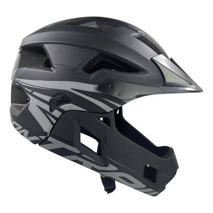 Casco Para Niños Niñas Ontrail Racer Full Face Bmx