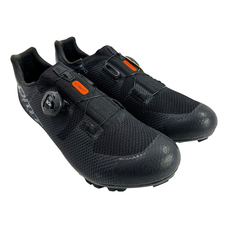 Zapatillas Mtb Dmt Km3 Negro Boa Suela Carbono Negro Punto 3d 40 Eu