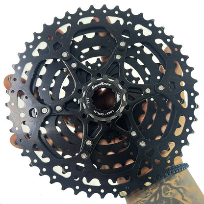 Piñon Bicicleta Sunrace M983 - 9 Velocidades 11-46 Negro 9v