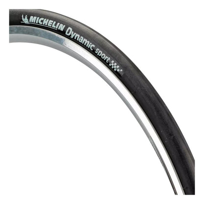 2 Llantas Bicicleta De Ruta Michelin Dynamic Sport 700x25 Negro