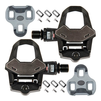 Pedales Para Bicicleta Ruta Look Keo 2 Max Carbón Ciclismo Negro
