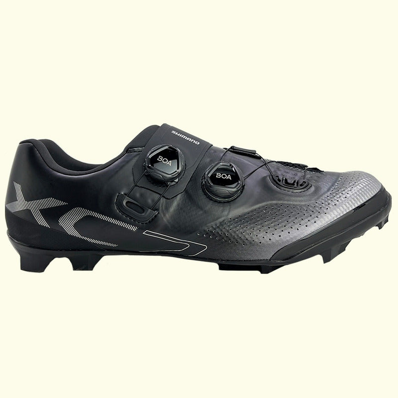 Zapatillas Shimano Xc7 Negras Mtb Doble Boa Suela Carbono